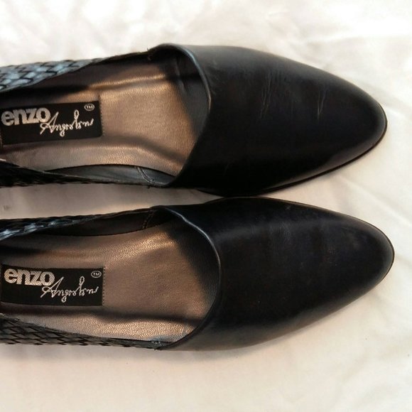 Vintage Enzo Angiolini Black Flats - 8.5M - Picture 2 of 7